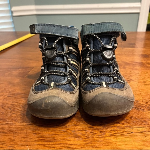 KEEN Kids' Blue and Brown Sneakers boots waterproof size 11 - Picture 4 of 12